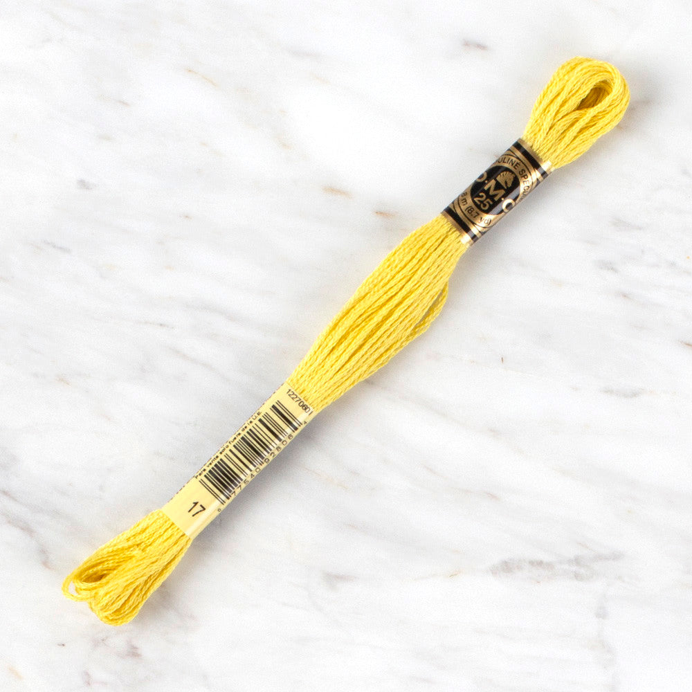 Dmc Muline Special 8 m Sarı Nakış İpliği - 17